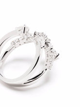 Load image into Gallery viewer, 18kt white gold diamond ring