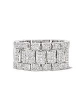 Load image into Gallery viewer, 18kt white gold diamond ring