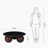 Load image into Gallery viewer, Chloe Black Marble Top Coffee Table