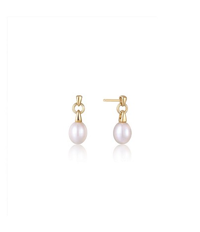 ANIA HAIE Pearl Drop Stud Earrings