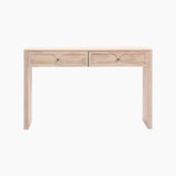Load image into Gallery viewer, Tasneem Natural Two Drawer Console Table